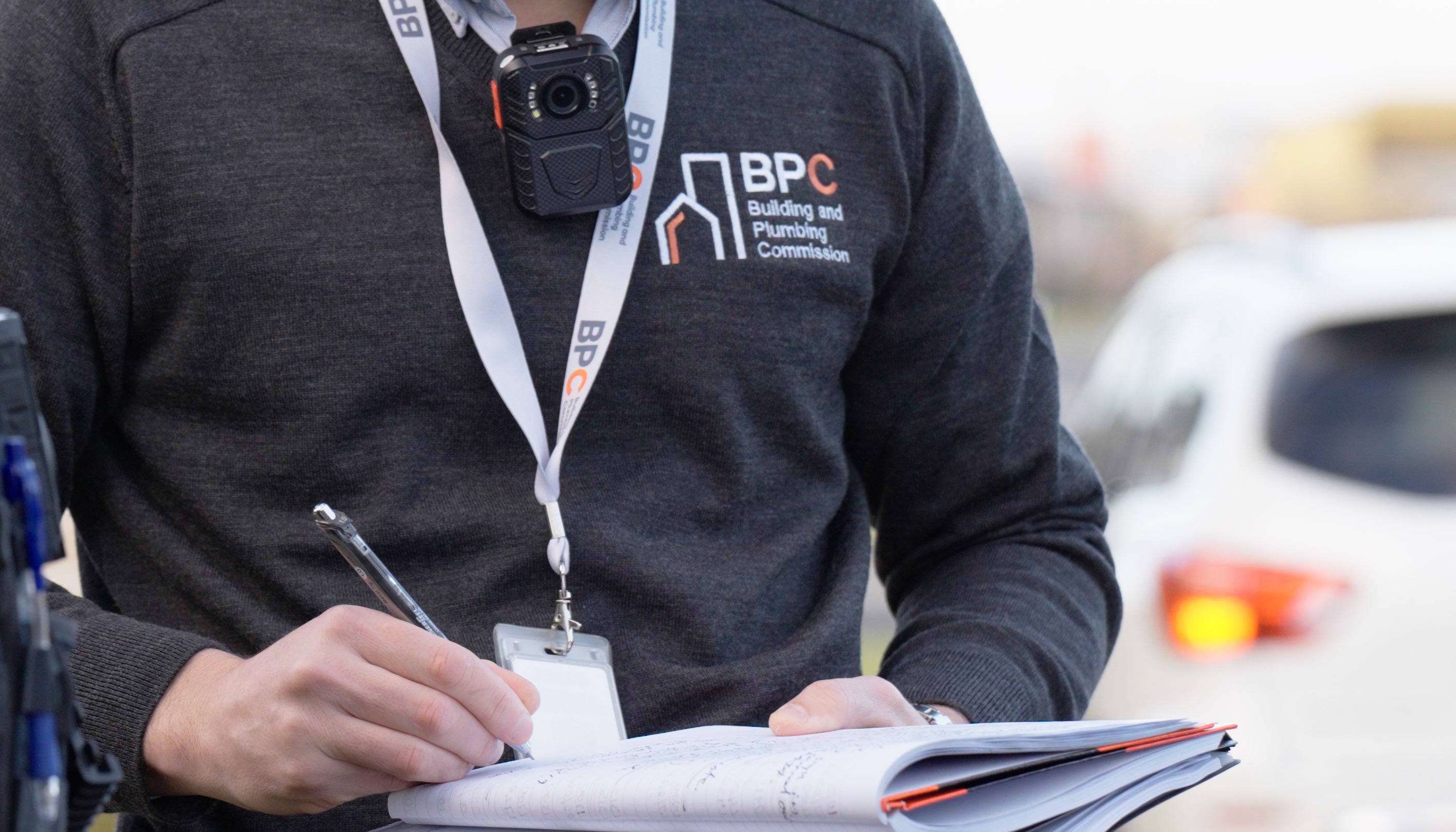 BPC investigator writing notes